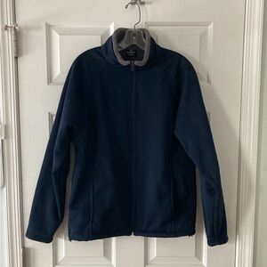 Men's Gray The North Face Fleece Jacket